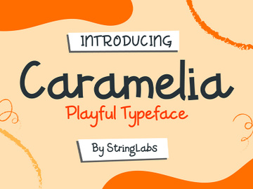 Caramelia - Playful Children Typeface preview picture