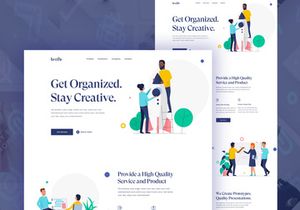 Business Startup Landing Page