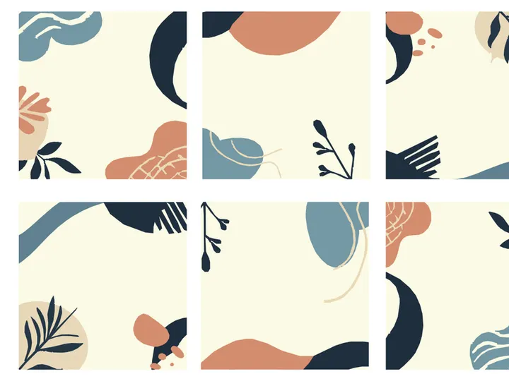 abstract botanical background