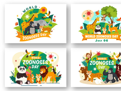 9 World Zoonoses Day Illustration