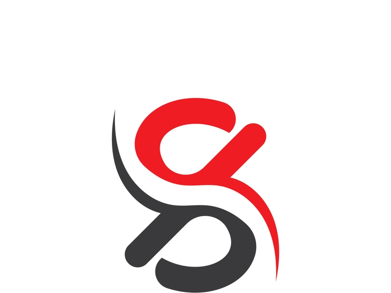 Business corporate S letter logo design vector