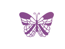 Butterfly, SVG Vector Illustration