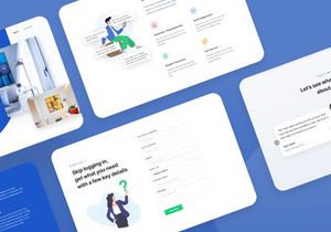 Siphome Landing Page for Smart Home Product