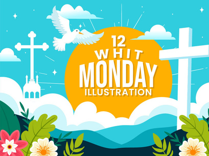 12 Whit Monday Illustration