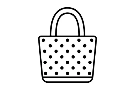 Digital security lock icon with polka dot pattern. Minimalist cyber safety symbol for online protection and data privacy.