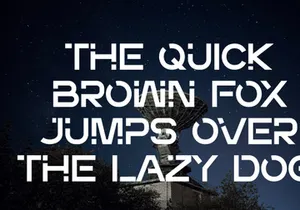 Space Matic - Futuristic Font