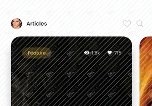 Option for User profile concept screens