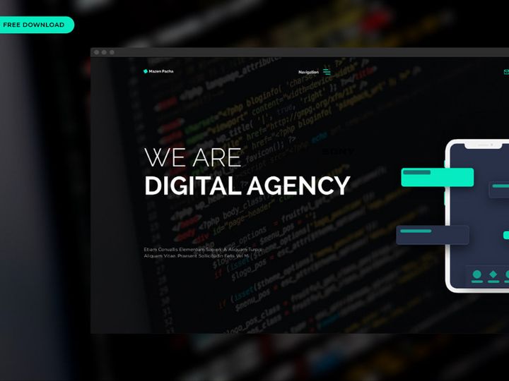 Digital Agency Free Website Design