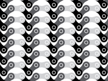 Chain pattern wallpaper background vector