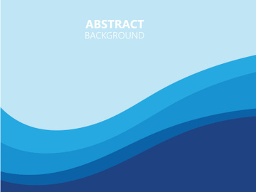 Blue wave water background wallpaper vector preview picture
