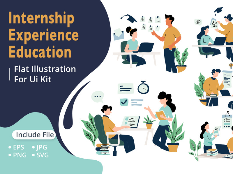 Intern learning from mentor