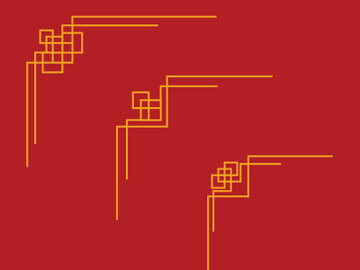 Chinese border illustration preview picture