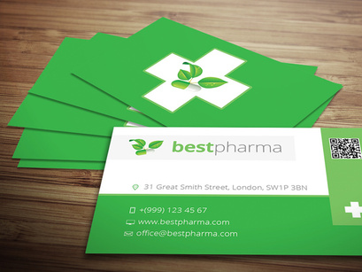 Pharmacy Business Card Template