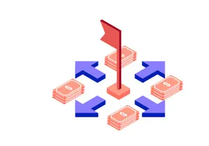 Recession Business isometric icon illustration
