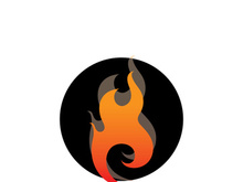 Fire flame vector illustration design