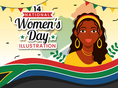 14 Happy Women Africa Day Illustration