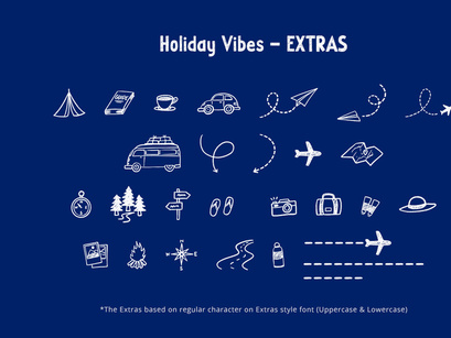 Holiday Vibes - Display Font