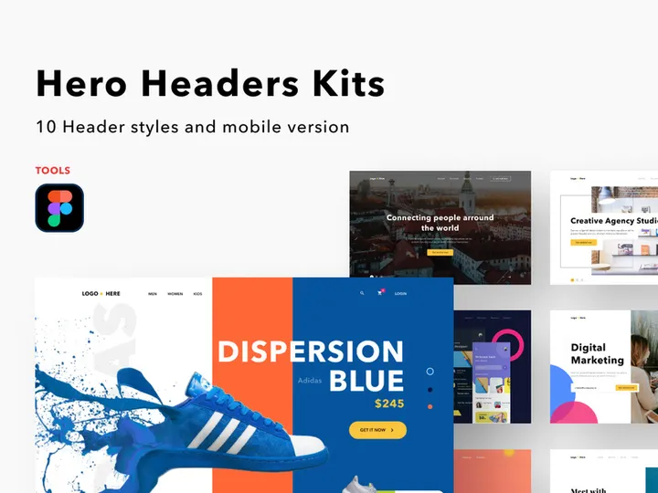Hero Headers Kits