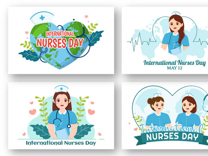 14 International Nurses Day Illustration