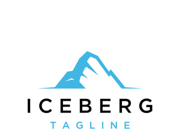 Antarctic iceberg logo design. preview picture