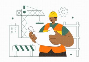 10 Construction Vector Illustration