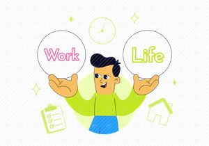 10 Work Life Integration Illustration