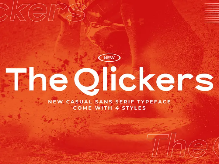 The Qlickers - Casual Sans Serif Font