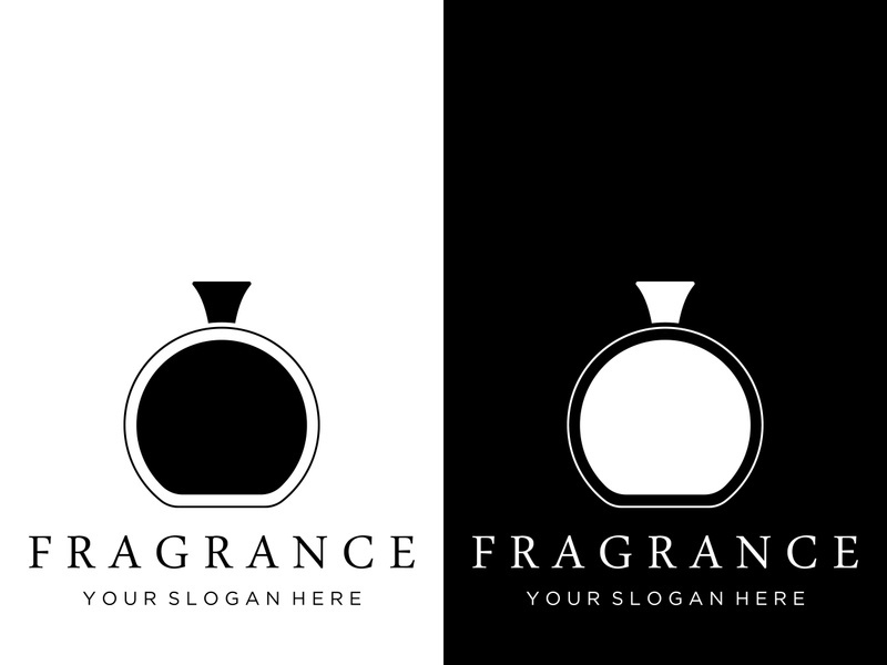 Isolated luxury perfume perfume cosmetic creative logo can be used for business, company, cosmetic and perfume shop.