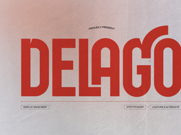 Delago | Display Sans Serif preview picture