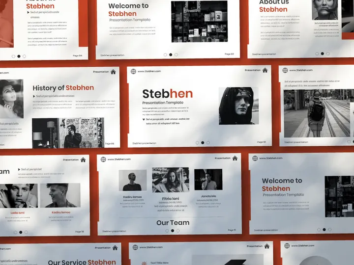 Stebhen Creative Keynote Template