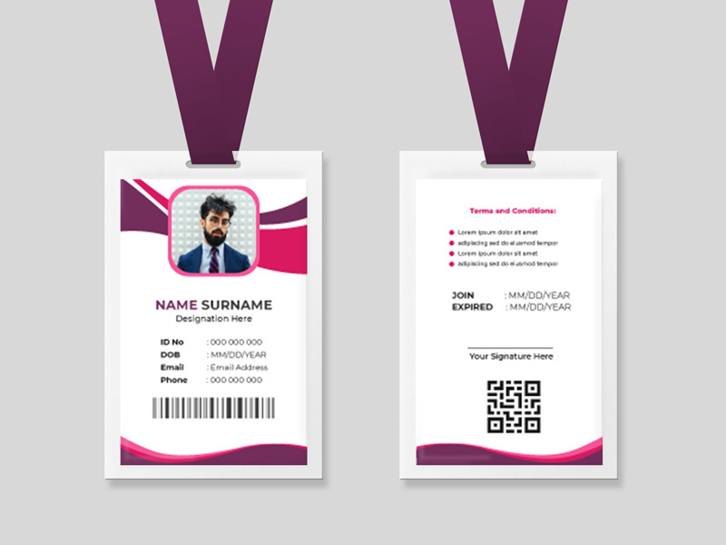 Corporate ID Card Template Ver-13