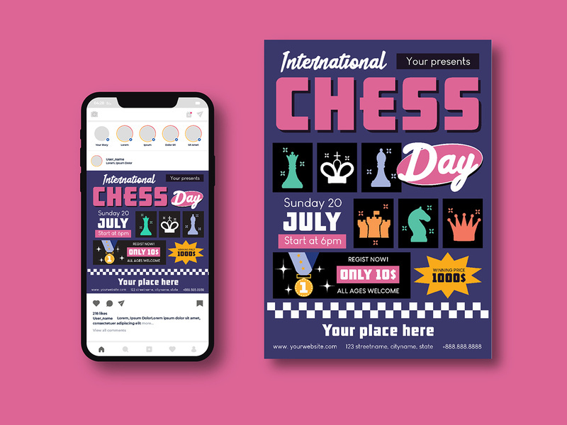Chess Day Flyer