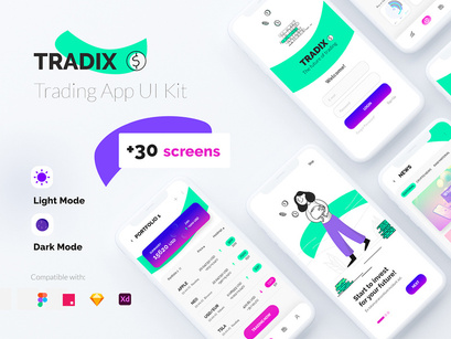 Tradix - Trading App Starter kit
