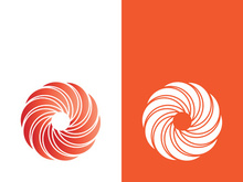 vortex vector illustration icon logo template design