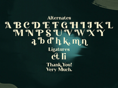 Phantom Shrine - Beautiful Serif Font