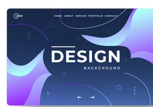 Abstract trendy gradient background