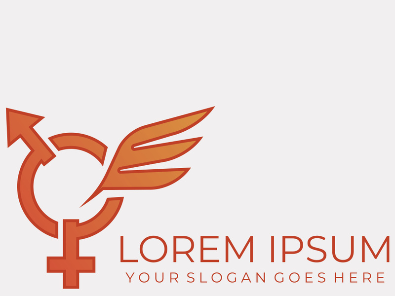 Gender logo design