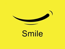 Smile emote Vector Template Design