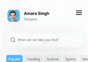 Bing app design