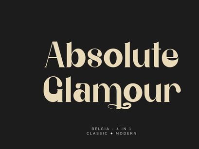 Belgia Modern Classic Font