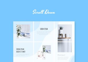 Instagram puzzle template
