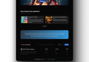 NFT Gaming Website