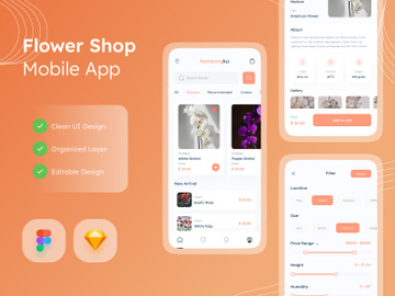 Flower Shop Mobile App preview picture