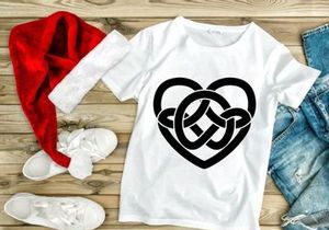 Celtic knot heart vector