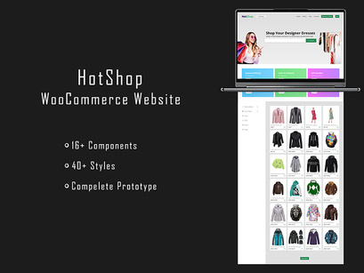 ''HotShop'' Woo Commerce Website
