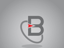 B letter logo template vector illustration