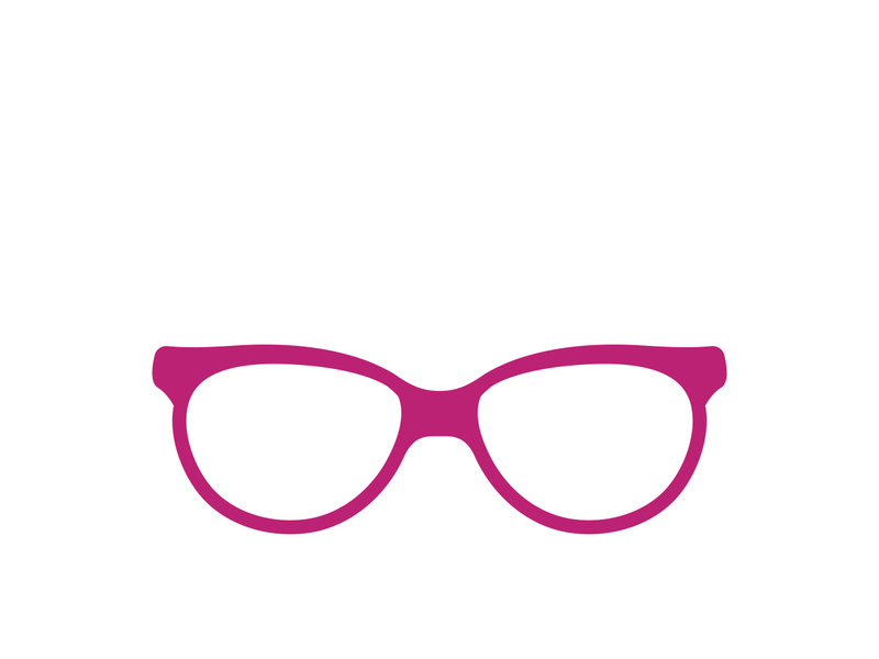 Glasses symbol vector icon