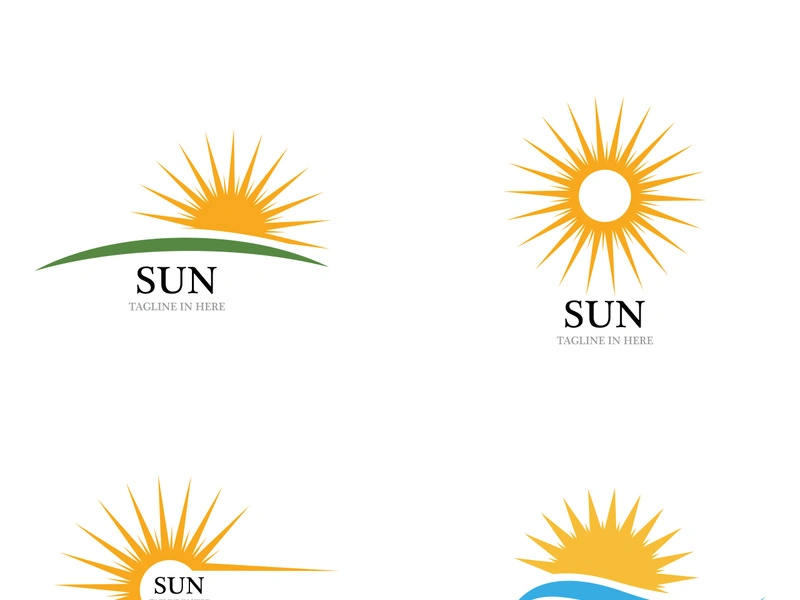 Sun Vector illustration Icon