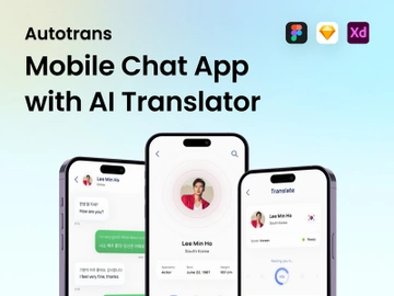 Autotrans - Mobile Chat App with AI Translator preview picture