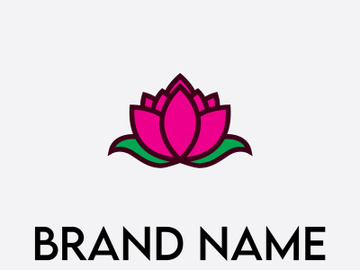 Lotus logo design preview picture